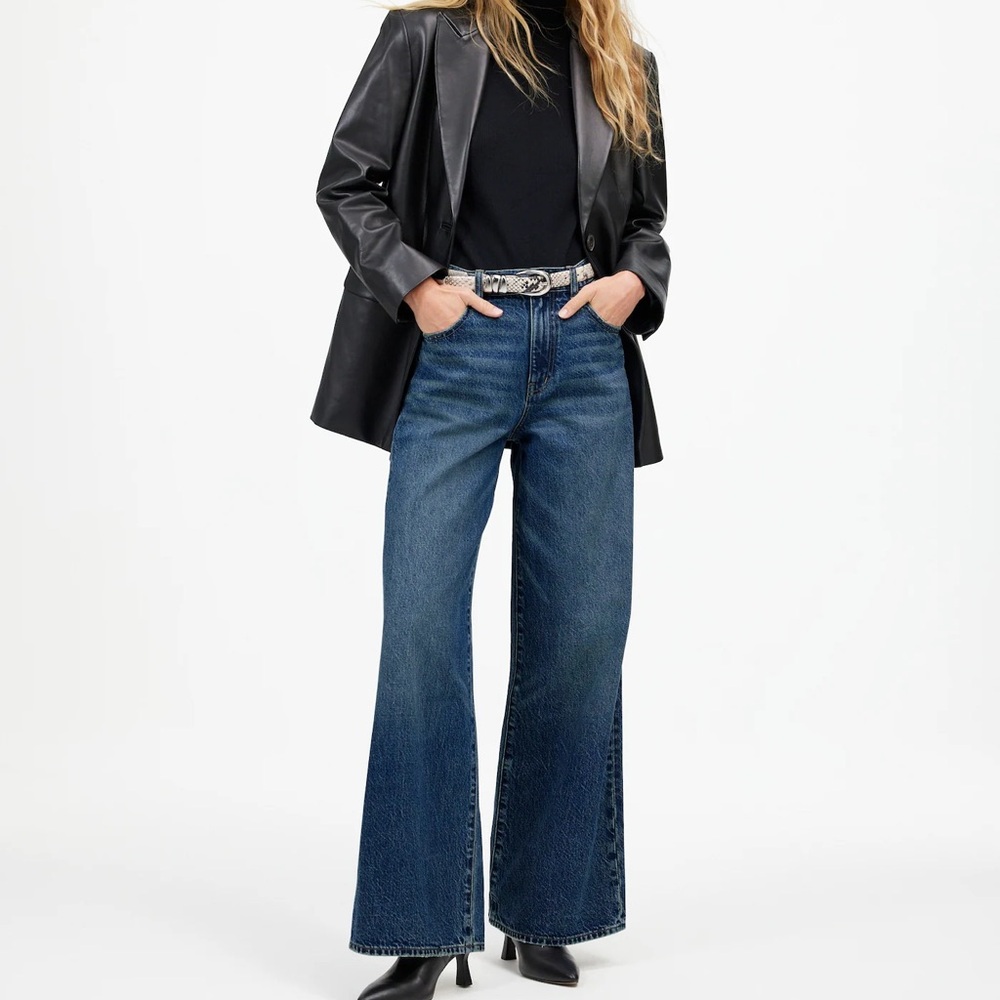 Madewell Superwide-Leg Jeans in Concho Wash